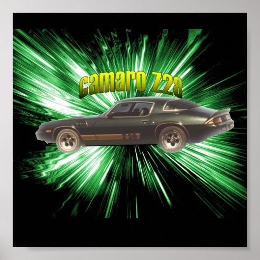 Camaro Z28 Poster (Vorne)