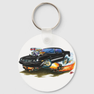 Camaro Z28 Schwarz-Graues Auto 1979-81 Schlüsselanhänger