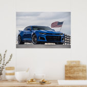 Camaro ZL1 Poster (Küche)
