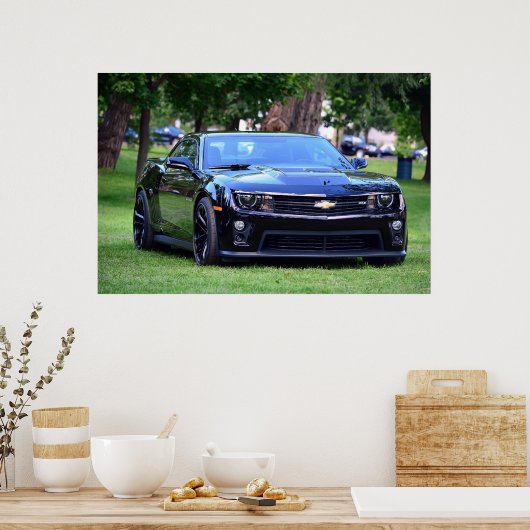 Camaro ZL1 Poster (Küche)