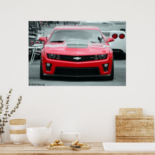 Camaro ZL1 Poster (Küche)