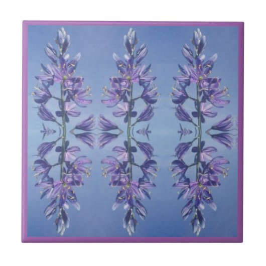 Camas Floral Tile Fliese (Vorderseite)