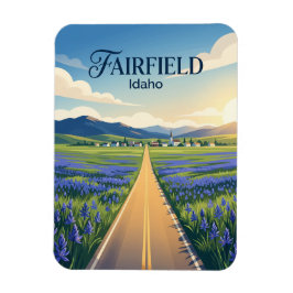 Camas Prairie Idaho Magnet