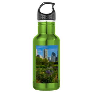 Camassia in der Stadt Edelstahlflasche