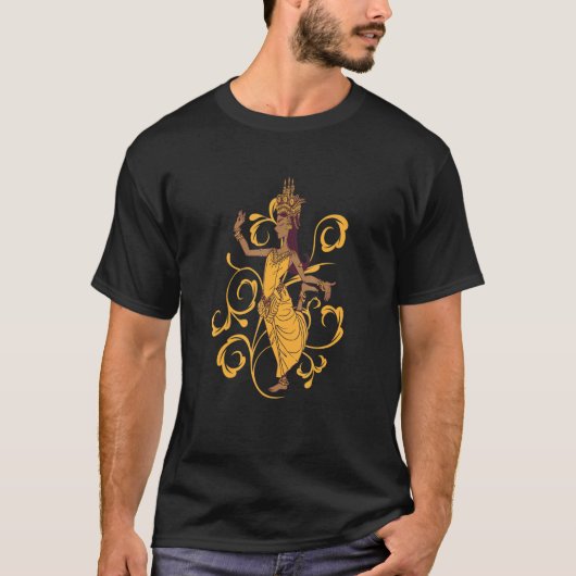Cambodia Cambodian Khmer Traditional Dance Proud A T-Shirt (Vorderseite)