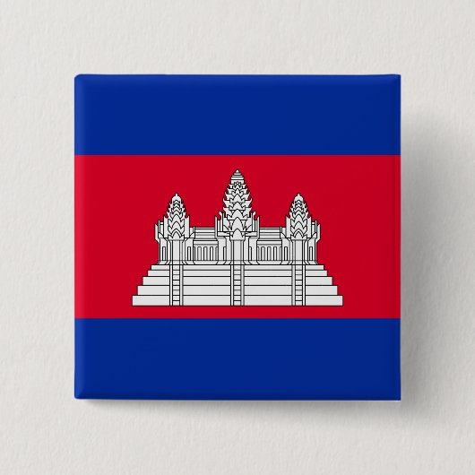 Cambodia Flag Button (Vorderseite)