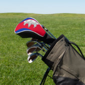 Cambodia Flag Golf Headcover (In SItu)