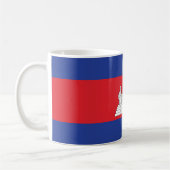Cambodia Flag Kaffeetasse (Links)