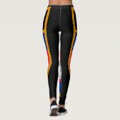 Cambodia Flag Leggings (Rückseite)