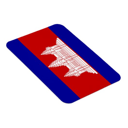 Cambodia Flag Magnet (Rechte Seite)
