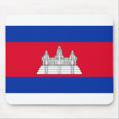 Cambodia Flag Mousepad (Vorne)