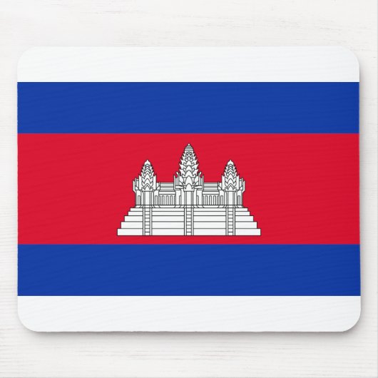 Cambodia Flag Mousepad (Vorne)