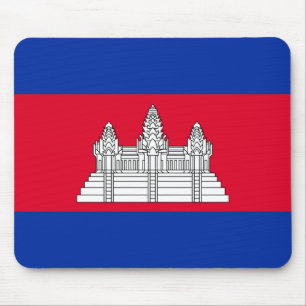 Cambodia Flag Mousepad