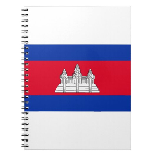 Cambodia Flag Notizblock (Vorderseite)
