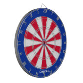 Cambodia Flag Patriot's Bullseye Dartscheibe (Vorderseite Links)