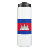 Cambodia Flag Thermosbecher (Vorderseite)