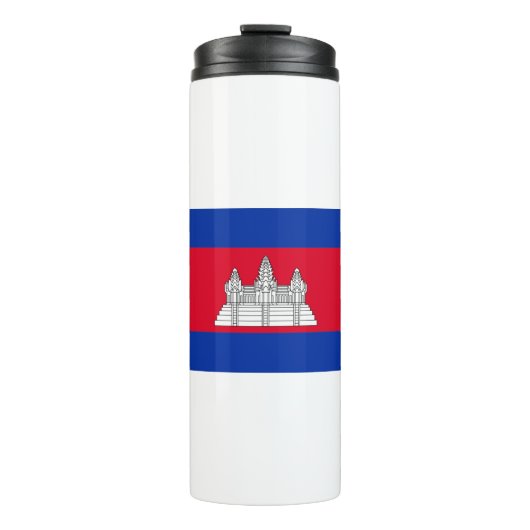 Cambodia Flag Thermosbecher (Vorderseite)
