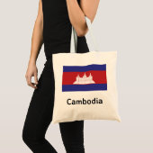 Cambodia Flag Tragetasche (Vorderseite (Produkt))