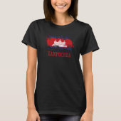 Cambodian enthusiasts for Kampuchea and Cambodia T-Shirt (Vorderseite)