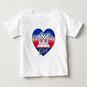 Cambodian Girl Baby T-shirt