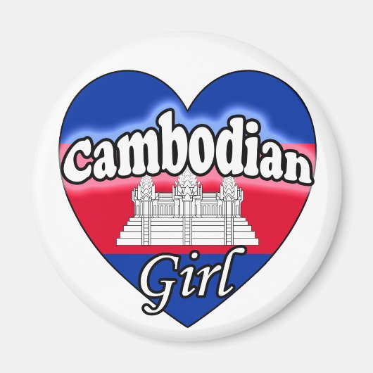 Cambodian Girl Magnet (Vorne)