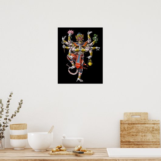 Cambodian Khmer Hanuman Poster (Küche)