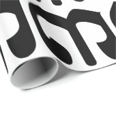 Cambodian Number 3 / Three / ៣ (EIB) Khmer Script Geschenkpapier (Rolleneckpunkt)