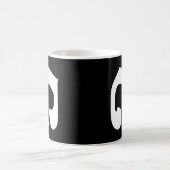 Cambodian Number 3 / Three / ៣ (EIB) Khmer Script Kaffeetasse (Mittel)