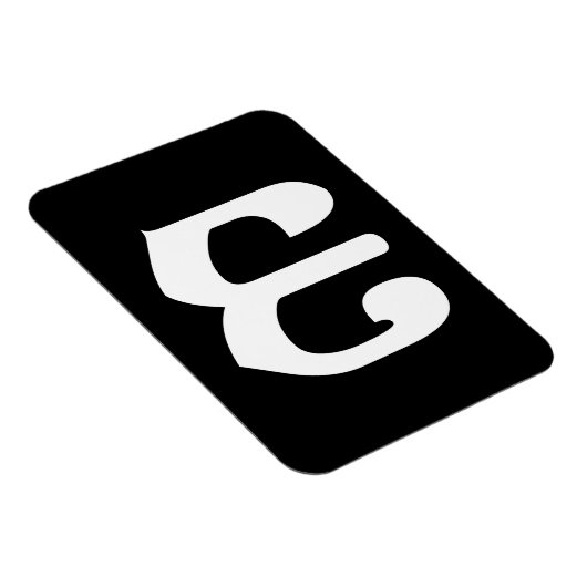 Cambodian Number 3 / Three / ៣ (EIB) Khmer Script Magnet (Rechte Seite)