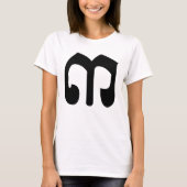 Cambodian Number 3 / Three / ៣ (EIB) Khmer Script T-Shirt (Vorderseite)