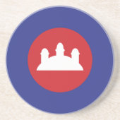 Cambodian Roundel Getränkeuntersetzer (Vorne)
