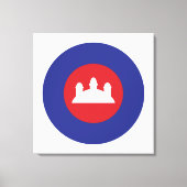Cambodian Roundel Leinwanddruck (Vorderseite)