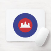 Cambodian Roundel Mousepad (Mit Mouse)