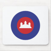 Cambodian Roundel Mousepad (Vorne)