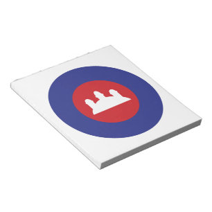 Cambodian Roundel Notizblock