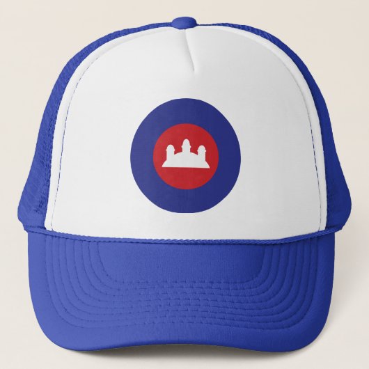 Cambodian Roundel Truckerkappe (Vorderseite)