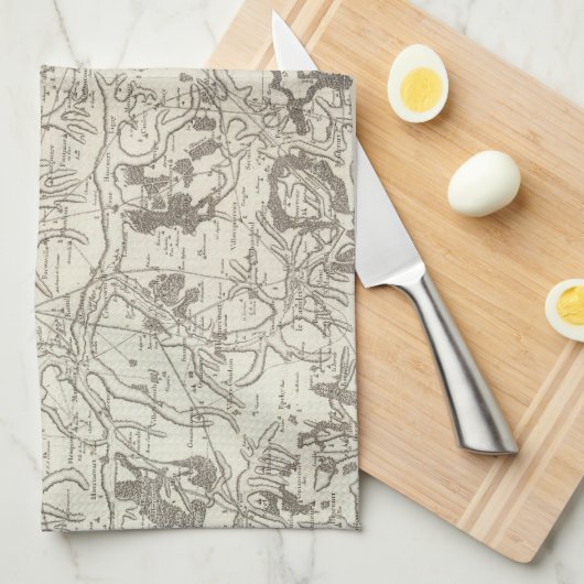 Cambrai Geschirrtuch (Viertel Falte)