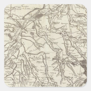 Cambrai Quadratischer Aufkleber