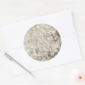 Cambrai Runder Aufkleber (Umschlag)