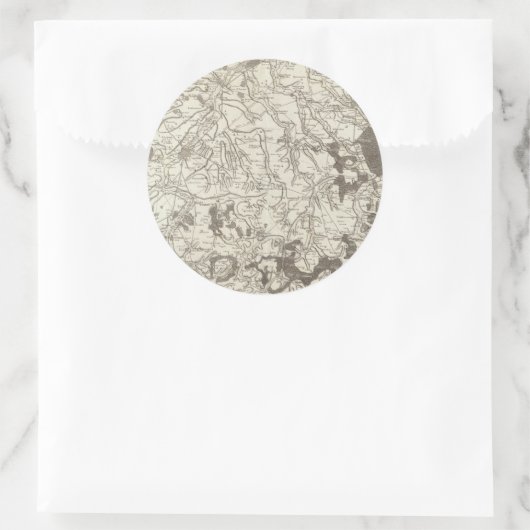 Cambrai Runder Aufkleber (Tasche)