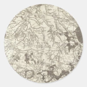 Cambrai Runder Aufkleber