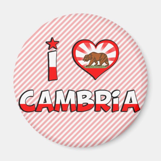 Cambria, CA Magnet (Vorne)