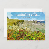 Cambria Coast Feiertagspostkarte (Vorne/Hinten)