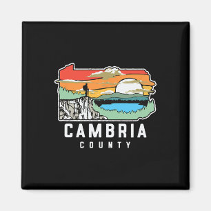 Cambria County Pennsylvania Natur Outdoor Wanderun Magnet