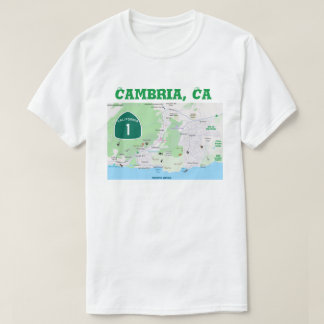 Cambria SLO Place Names T-Shirt