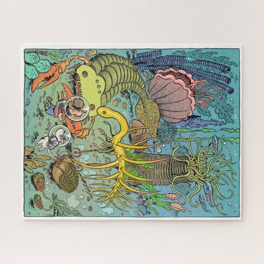 Cambrian Creatures Puzzle (Horizontal)