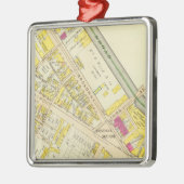 Cambridge Atlas 12 Silbernes Ornament (Links)