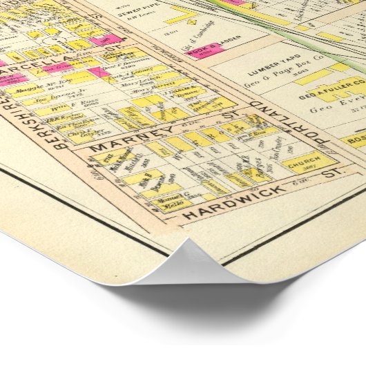 Cambridge Atlas 14 Poster (Ecke)