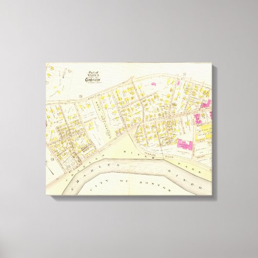 Cambridge Atlas 8 Leinwanddruck (Vorderseite)