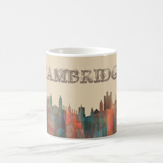 CAMBRIDGE, BRITISCHE SKYLINE - KAFFEETASSE (Mittel)